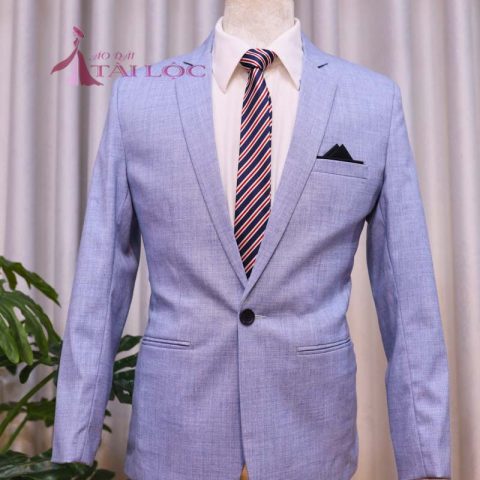 Áo Vest Nam Màu Xám Xanh