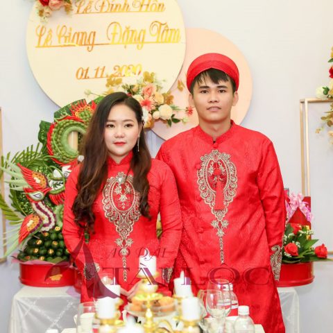 Áo Dài Cặp Ren Đen (KH G4)