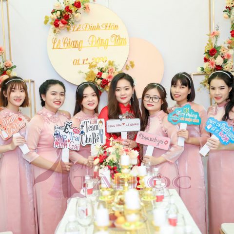 Áo Dài Bưng Quả Hồng Đông Nhi (MS3)